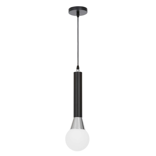 Подвесной светильник Lumina Deco Folino LDP 7012-1B BK+CHR