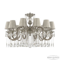 Подвесная люстра Bohemia Ivele Crystal Verona 72203/12/300 A Ni ST2