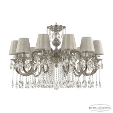 Подвесная люстра Bohemia Ivele Crystal Verona 72203/12/300 A Ni ST2