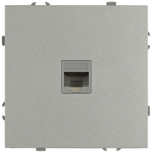 Розетка Эра Galaxy 15-3107-03 информационная RJ45 IP20 алюминий Б0070739