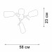 Потолочная люстра Vitaluce V2850-1/3PL