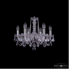 Подвесная люстра Bohemia Ivele Crystal 1402/6/160 Ni Leafs