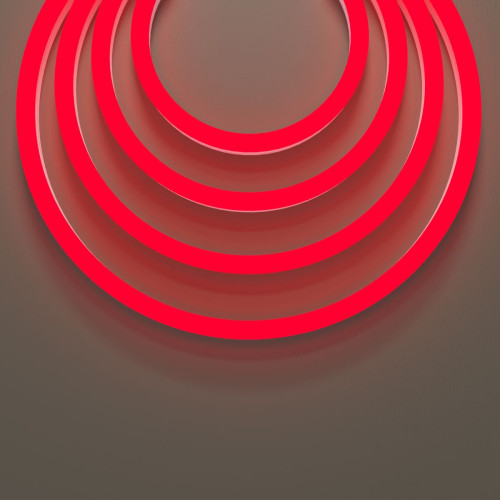 Гибкий неон Maytoni Led Strip 25x13 220В 8Вт/м Red IP65 50м 201233