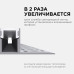 Профиль под гипсокартон Apeyron ширина ленты до 10мм (рассеиватель, заглушки - 2шт) 08-52