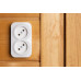Розеточный блок двойной б/з Legrand Quteo 782231