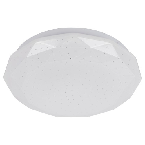 Потолочный светильник Эра Классик без ДУ SPB-6 WH 18W-6,5K Slim Sparkle