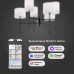Люстра на штанге Eurosvet Notturno 60162/6 черный Smart a065662