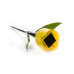 Светильник на солнечных батареях (UL-00004277) Uniel Promo USL-C-452/PT305 Yellow Tulip