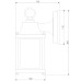 Уличный настенный cветильник Elektrostandard 1008D Brick черный 4690389106743