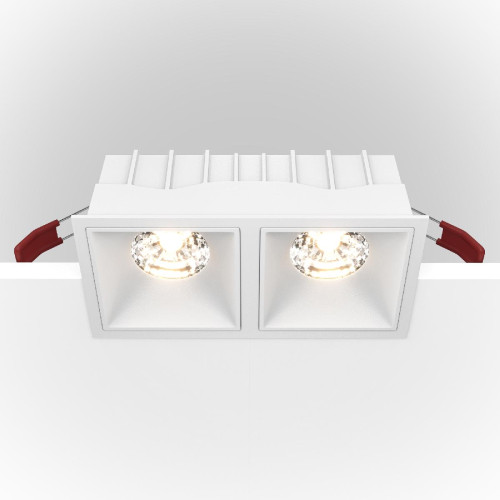 Встраиваемый светильник Maytoni Technical Alfa LED DL043-02-15W4K-D-SQ-W