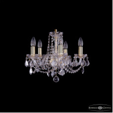 Подвесная люстра Bohemia Ivele Crystal 1402/5/141 G Leafs