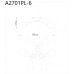 Потолочная люстра ARTE Lamp A2701PL-6CC