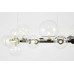 Подвесная люстра Lumina Deco LDP 7033-24 BK+CL