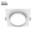 Встраиваемый светильник Maytoni Technical Hoop DL086-GX53-SQ-WS