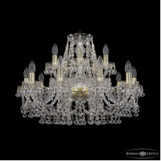 Подвесная люстра Bohemia Ivele Crystal 1409/10+5/240 G