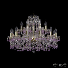 Подвесная люстра Bohemia Ivele Crystal 1410/12+6/240 G V7010