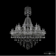 Подвесная люстра Bohemia Ivele Crystal 1415/24+12/530/XL-186 Ni