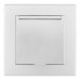 Комплект розетки с/з и шторками, защитной крышкой и рамкой Arte Milano SET06-1-41-1 silver