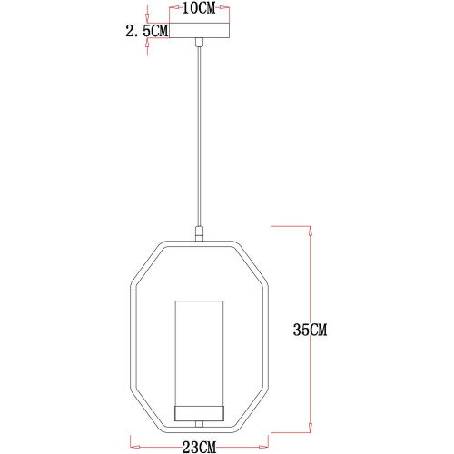 Подвесной светильник Arte Lamp Celaeno A7004SP-1BK