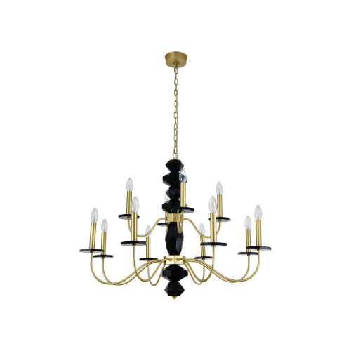 Подвесная люстра Newport Vanessa 3878+4/С brass М0070883