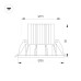 Встраиваемый светильник Arlight MS-ATOLL-BUILT-R86-10W Warm3000 (BK, 36 deg, 230V) 044612