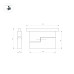 Трековый светильник Arlight Mag-Orient-Flat-Fold-S195-6W Warm3000 034660(1)