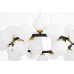 Подвесная люстра Lumina Deco Marsiada LDP 6033-25 BK+MD