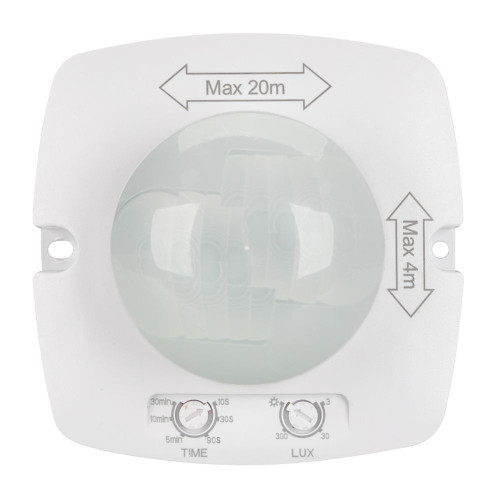 Датчик Arlight NAVE-PIR-UP-S102x102-500W-WH (230V, 2.17A, MULTI) 027872(1)