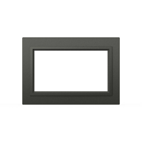 Рамка для двухместной розетки с заземлением ELBI Zena 608-011100-907