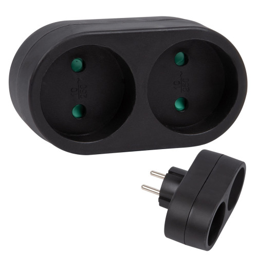 Сетевой разветвитель Uniel S-ES2-16O BLACK UL-00011234