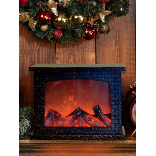 Фигурка светодиодная «Камин» Uniel (UL-00007291) ULD-L2821-005/DNB/Red Brown Fireplace