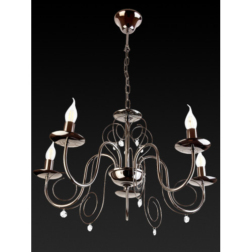 Подвесная люстра Toplight Sylvia TL6040D-05BC