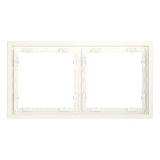 Рамка пластиковая Voltum S70 на 2 пост, (хлопок) VLS100213