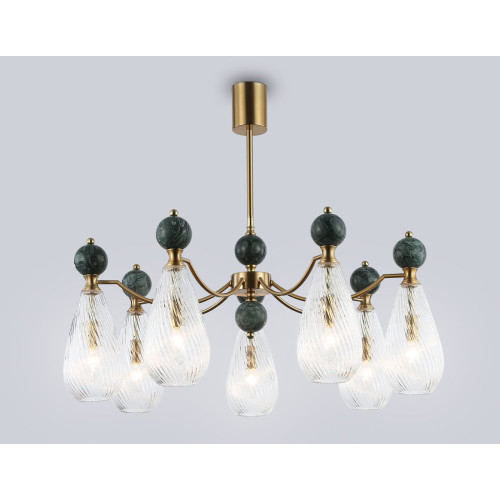 Люстра на штанге Ambrella Light High Light Ceramo Modern LH53293