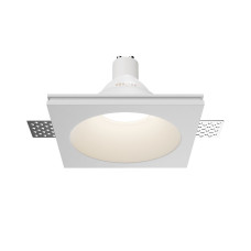 Встраиваемый светильник Maytoni Technical Gyps Modern DL129-GU10-01-W