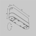 Адаптер к трековому светильнику Maytoni Magnetic track system Radity TRA084FC-11SW