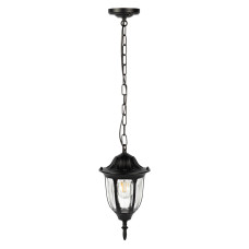 Уличный подвесной светильник ЭРА Галатея GBS-105-BL-0800 230В Е27 IP54 чёрный Б0071486