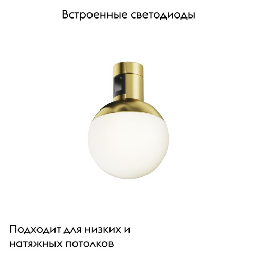 Трековый магнитный светильник Maytoni Luna TR149-1-5W3K-BS