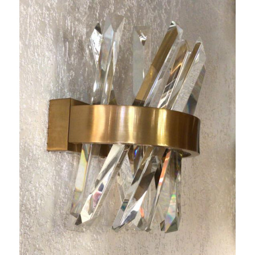 Настенный светильник Delight Collection Akasha MB18162246-250A light antique brass