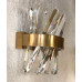 Настенный светильник Delight Collection Akasha MB18162246-250A light antique brass