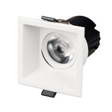 Карданный светильник Arlight MS-FLOW-BUILT-S85x85-12W Day4000 (WH, 38 deg, 230V) (IP20 Металл) 055929