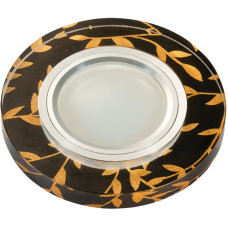 Встраиваемый светильник Fametto Luciole DLS-L204 GU5.3 CHROME/BLACK UL-00000379