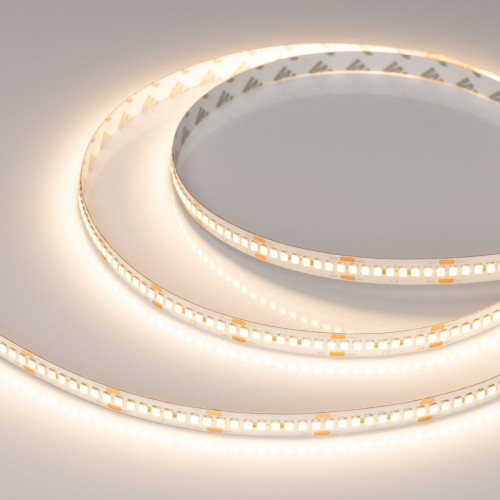 Светодиодная лента Arlight RT-A240-10mm 24V Warm3000 (22 W/m, IP20, 5m) (высок.эфф.150 лм/Вт) 038745(1)
