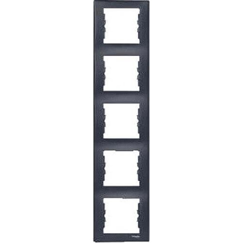 Рамка 5-постовая вертикальная Schneider Electric Sedna SDN5801570