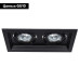 Встраиваемый светильник Arte Lamp Canis A6661PL-2BK