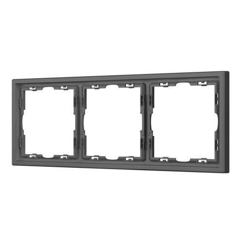 Рамка пластиковая Arlight FRM-NOBE-SFPL-3-GR 054222 Рамка пластиковая Arlight FRM-NOBE-SFPL-3-GR 054222