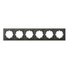 Рамка шестиместная ELBI Vega 510-011100-252