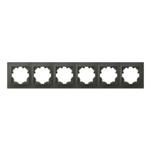 Рамка шестиместная ELBI Vega 510-011100-252