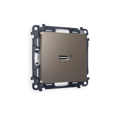 Комплект механизма розетки HDMI 2.0 40V/500mA 2.0GHz 5-18Gbit/s Ambrella Volt Alfa MA644010