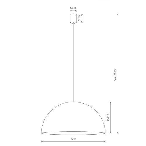 Подвесной светильник Nowodvorski Hemisphere Super L 10697